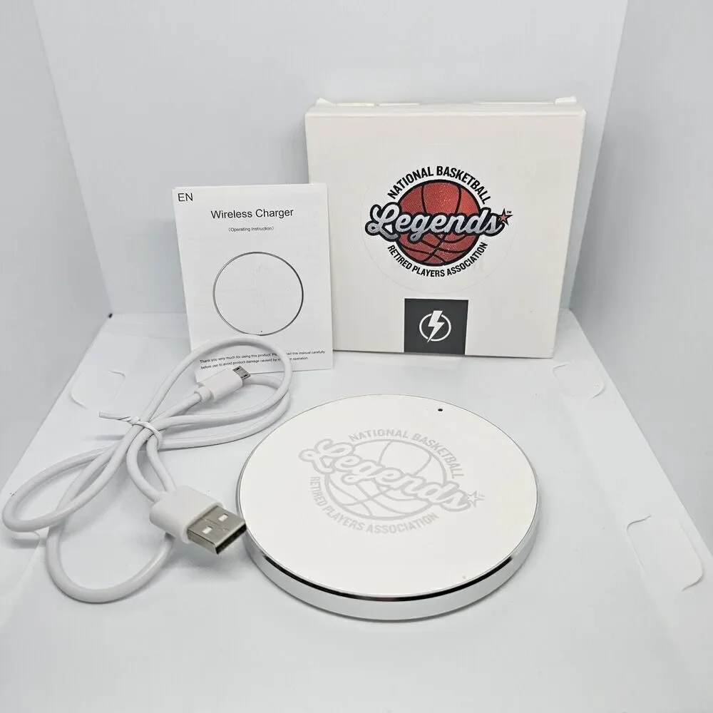 LEGENDS National Basketball Retired Players Organization Fast Wireless Charger